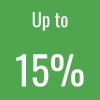 15% icon 15% icon