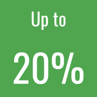 20% icon 20% icon